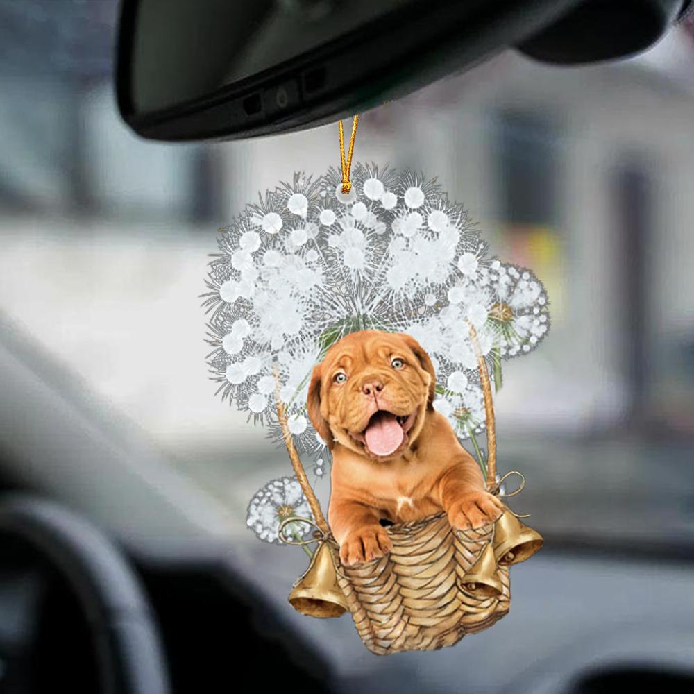 Dogue De Bordeaux-Dandelion-Two Sided Ornament - Best gifts your whole family
