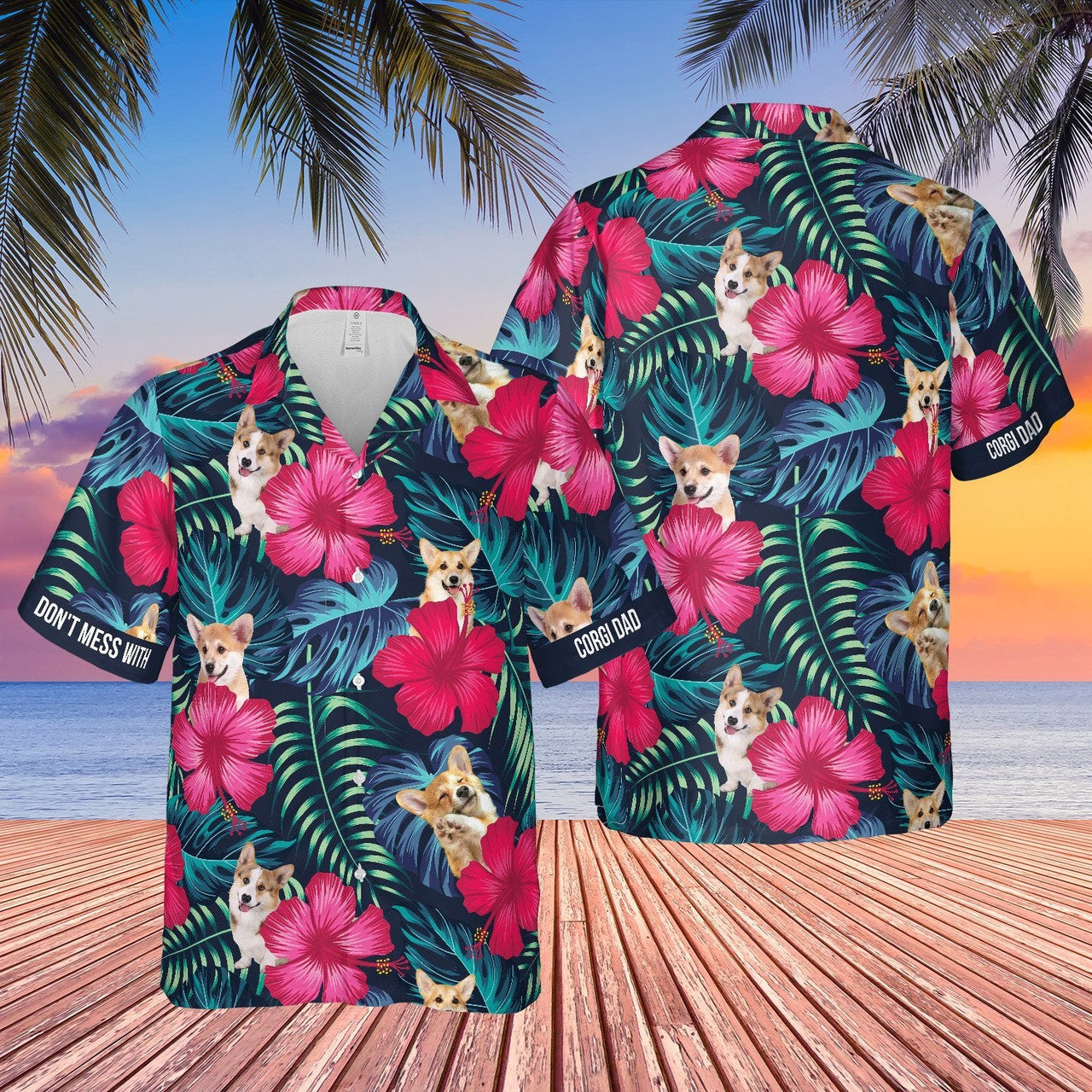 Don't Mess With Corgi Hawaiian Shirt | For Men & Women | Adult | HW4425