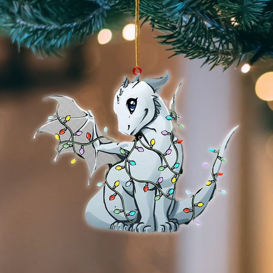 Dragon Christmas Light Hanging Ornament, Animal Christmas Ornaments - Best gifts your whole family