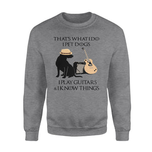 That's What I do I pet Ugly Sweater - Funny sweatshirt gifts christmas ugly sweater for men and women