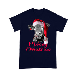 Mooey Christmas Cow Gift Heifer Farmer Xmas Tee Shirt Gift For Christmas