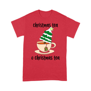 Funny Christmas Outfit - Christmas Tea Christmas Tree Pun. Tee Shirt Gift For Christmas
