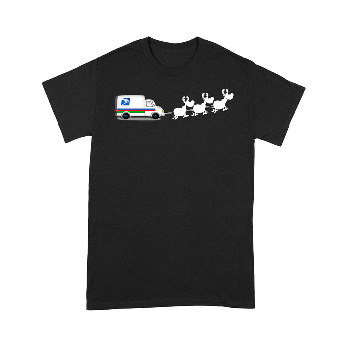 Funny Christmas Gift - Mailman Postal Worker Mail Carrier Tee Shirt Gift For Christmas