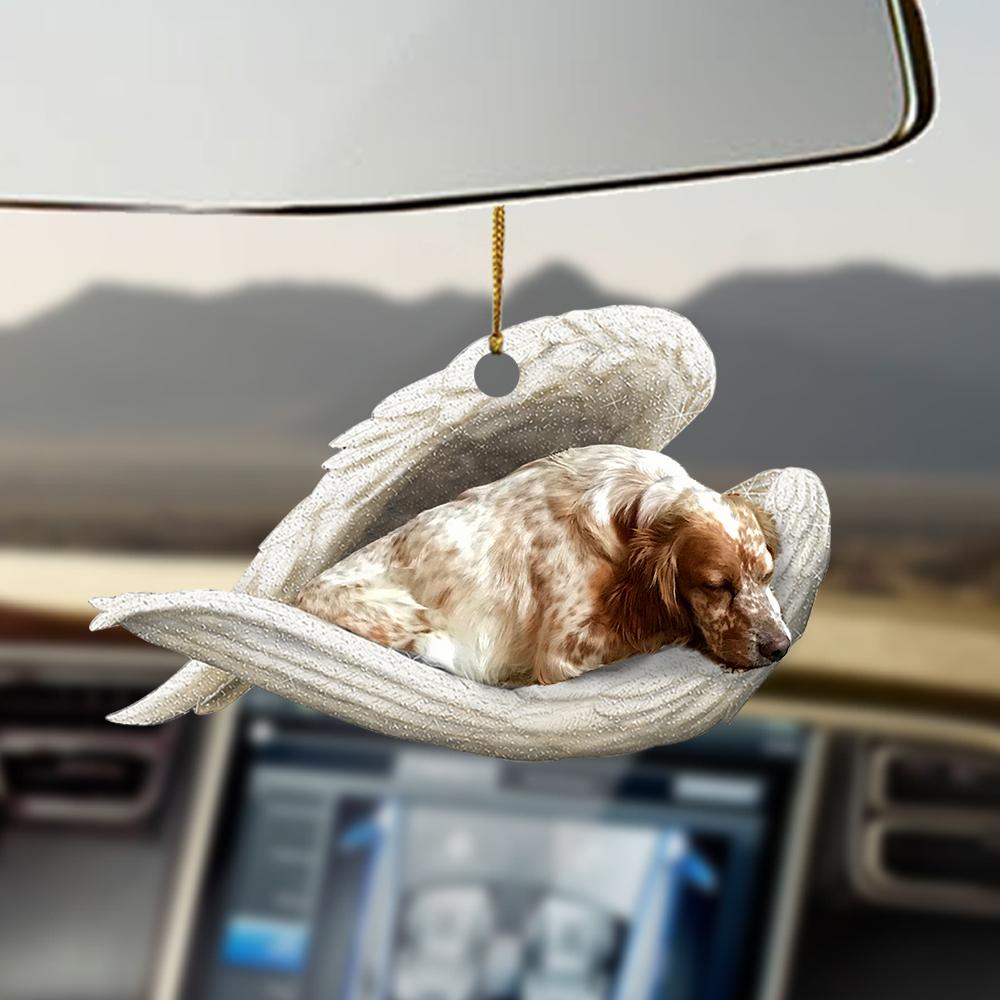 English Setter Sleeping Angel English Setter Lovers Ornament - Best gifts your whole family
