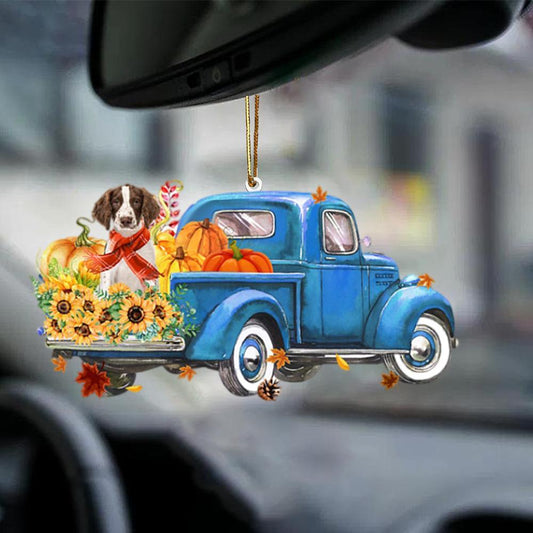 English Springer Spaniel 1-Little Pumpkin-Two Sided Ornament - Best gifts your whole family