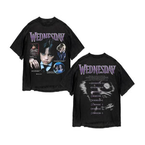 Wednesday 2022 TV Series Shirt, Wednesday Addams Family TV Series Shirt,Jenna Ortega Shirt, Wednesday The Best Day Of Week T-Shirt