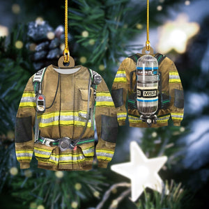 FIREFIGHTER - Shaped Ornament FIREFIGHTER 22 - ATM2K Car Ornament - Best gifts your whole family