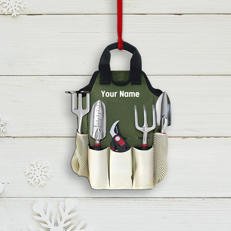 Gardening Tool Ornaments Personalized, Custom Christmas Ornament Gardening Tool, Christmas Gift For Plant Lover - Best gifts your whole family