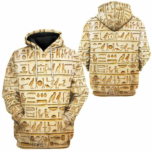 3D Egypt Pattern Custom Tshirt Hoodie Apparel