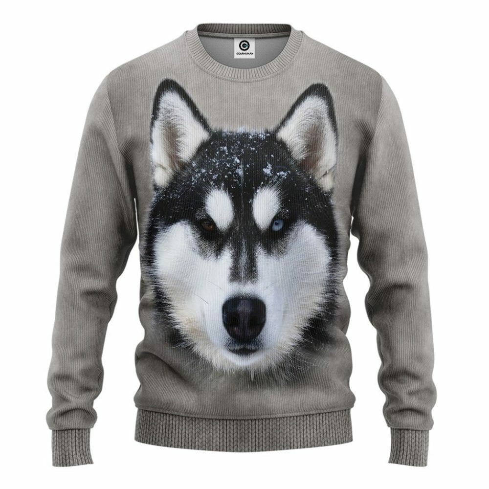 3D Husky Cosplay Custom Tshirt Hoodie Appreal