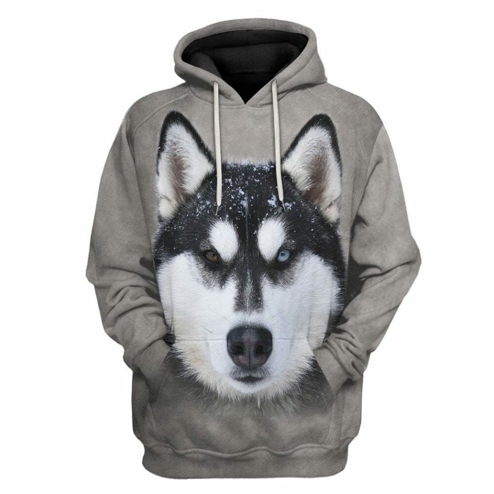 3D Husky Cosplay Custom Tshirt Hoodie Appreal