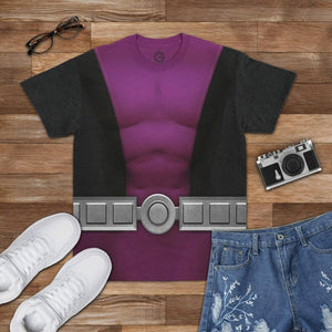 3D Teen Titan Beast Boy Cosplay Custom Tshirt Hoodie Apparel