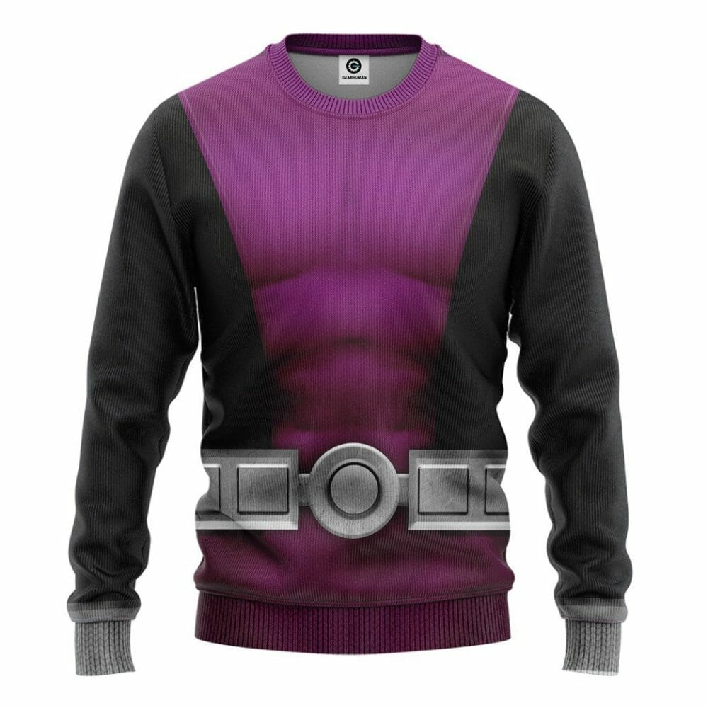 3D Teen Titan Beast Boy Cosplay Custom Tshirt Hoodie Apparel