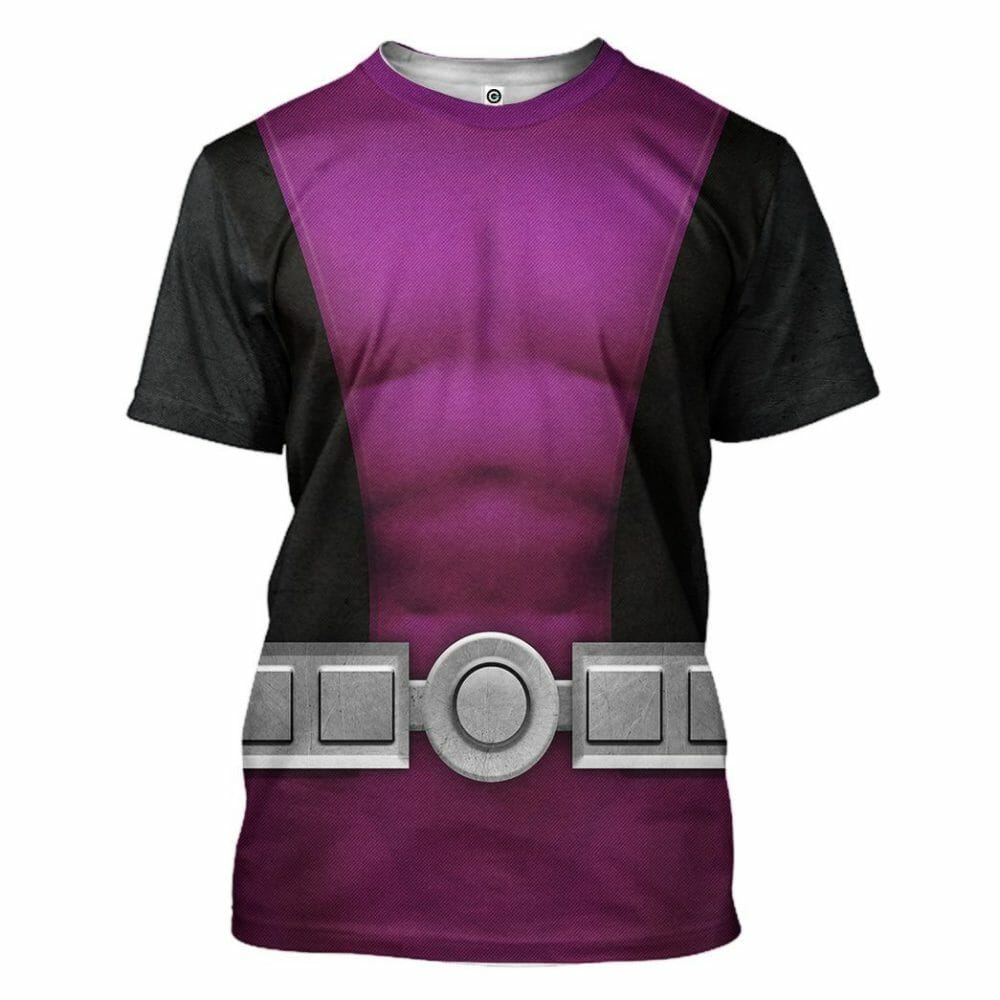 3D Teen Titan Beast Boy Cosplay Custom Tshirt Hoodie Apparel