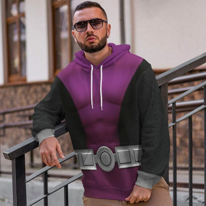 3D Teen Titan Beast Boy Cosplay Custom Tshirt Hoodie Apparel
