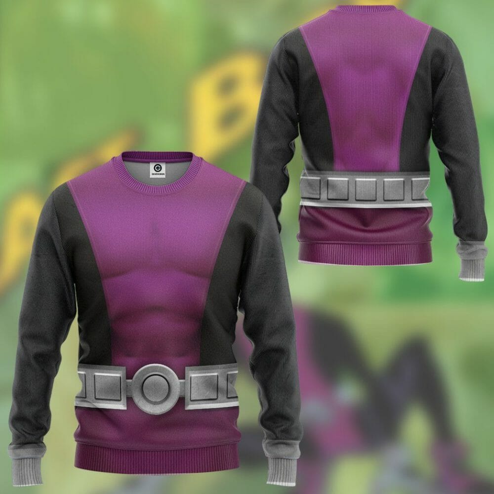 3D Teen Titan Beast Boy Cosplay Custom Tshirt Hoodie Apparel