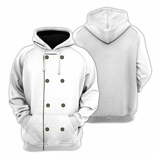  Chef Costume - 3D All Over Printed Shirt Tshirt Hoodie Apparel