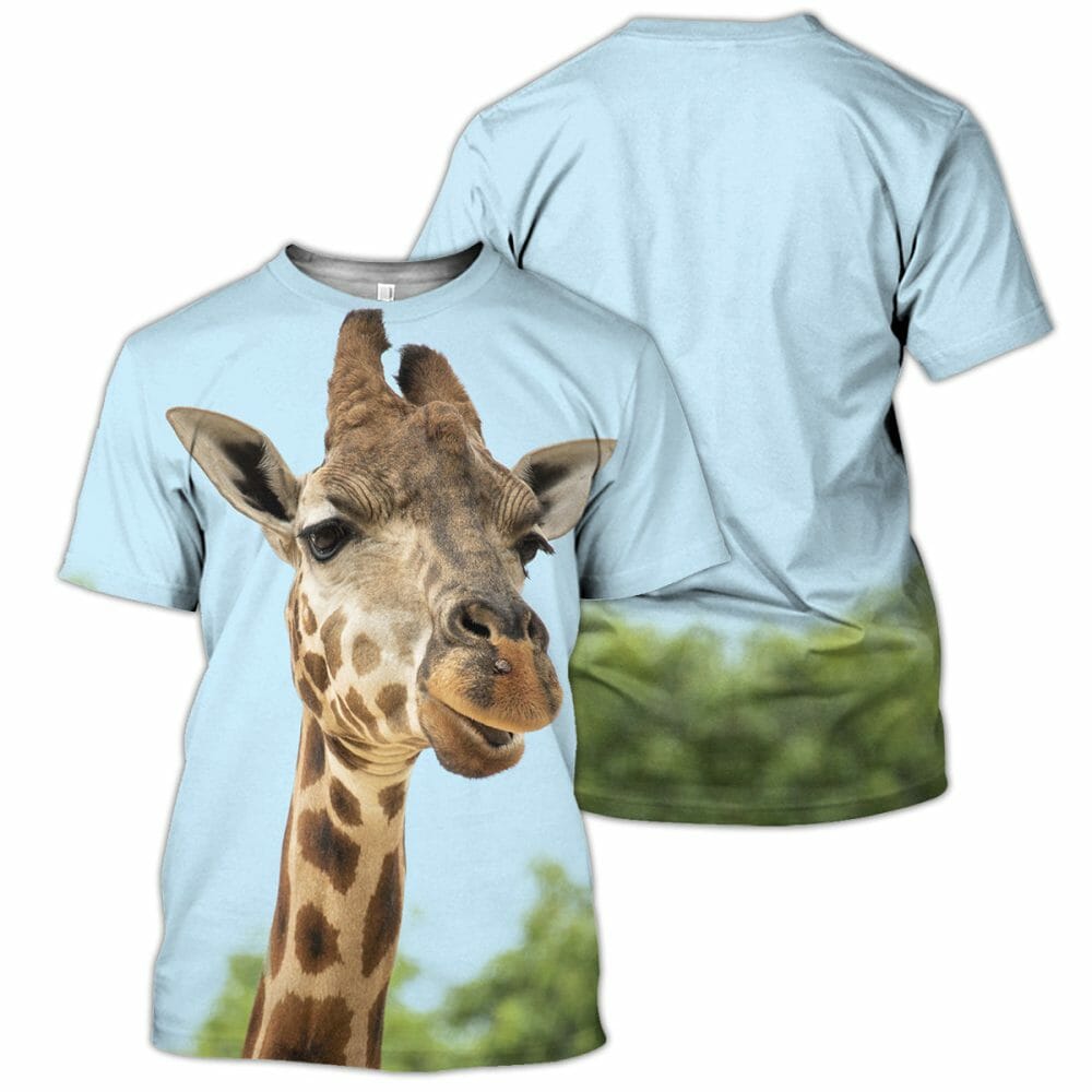  Giraffe - 3D All Over Printed Shirt Tshirt Hoodie Apparel