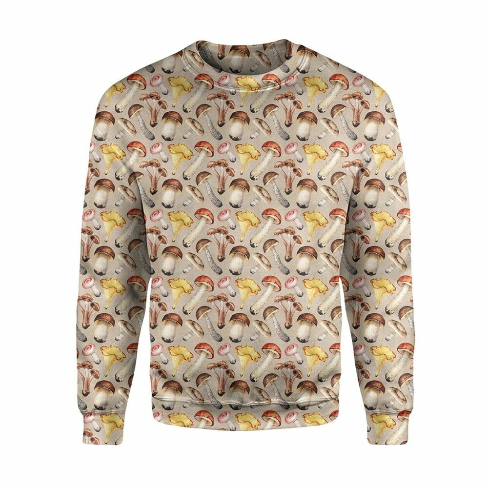  Mushroom - 3D All Over Printed Shirt Tshirt Hoodie Apparel