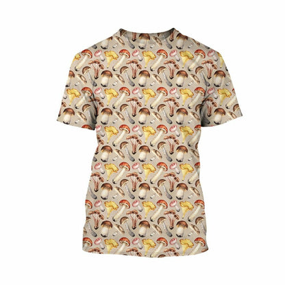  Mushroom - 3D All Over Printed Shirt Tshirt Hoodie Apparel