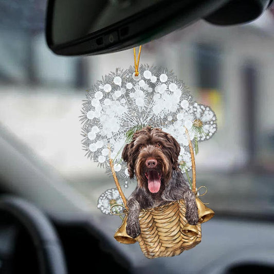German Wirehaired Pointer-Dandelion-Two Sided Ornament - Best gifts your whole family