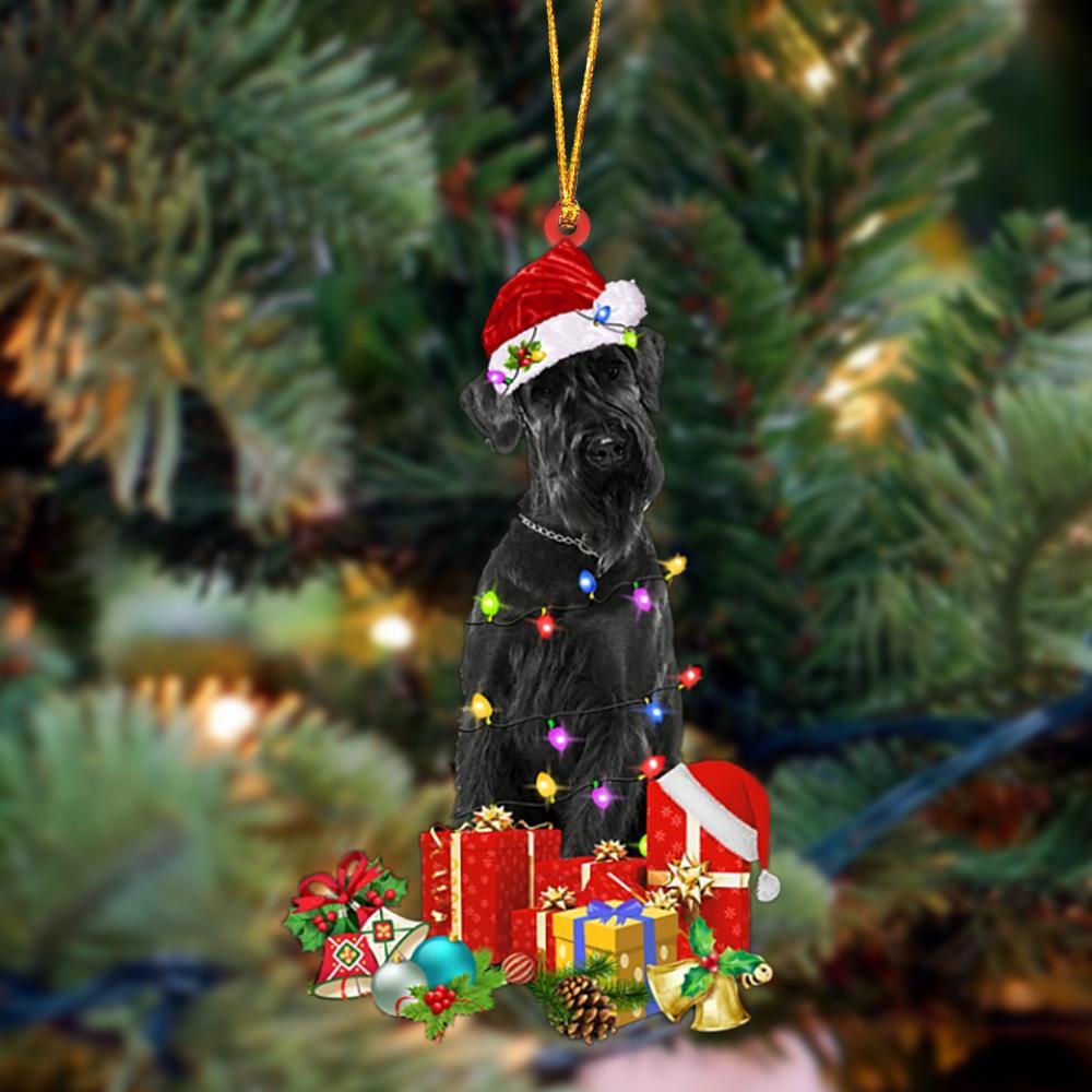 Giant Schnauzer-Dog Be Christmas Tree Hanging Ornament - Best gifts your whole family