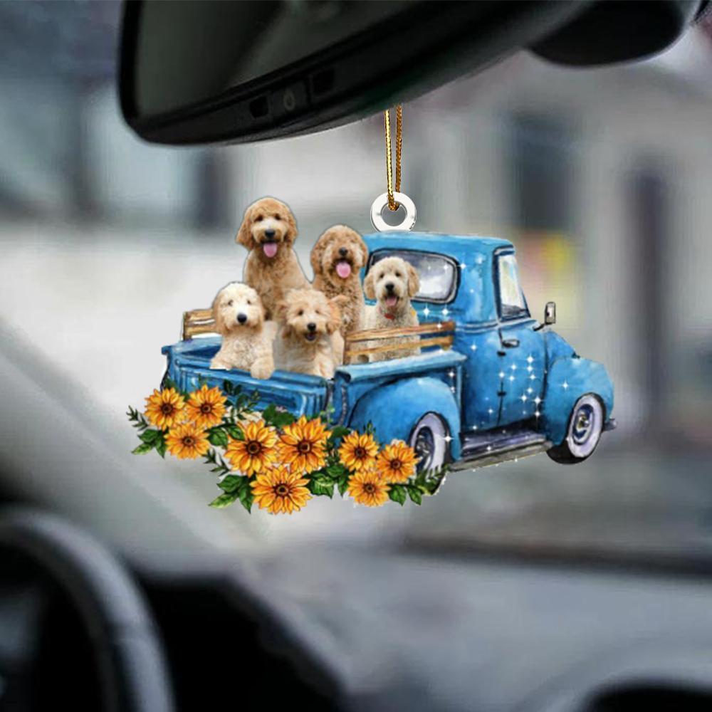Goldendoodle-Take The Trip Classic- Two Sided Ornament - Best gifts your whole family