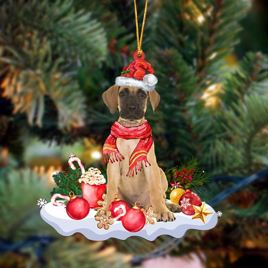 Great Dane 1-Better Christmas Hanging Ornament - Best gifts your whole family