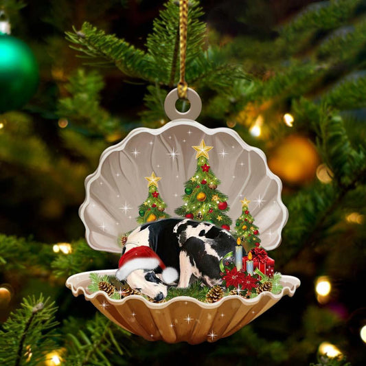 Great Dane3-Sleeping Pearl In Christmas Two Sided Ornament - Best gifts your whole family