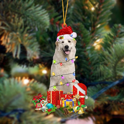 Great Pyrenees 2-Dog Be Christmas Tree Hanging Ornament - Best gifts your whole family