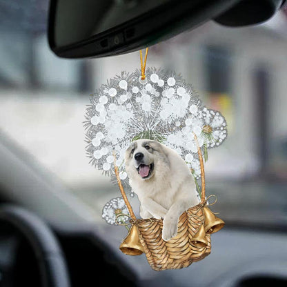 Great Pyrenees-Dandelion-Two Sided Ornament - Best gifts your whole family
