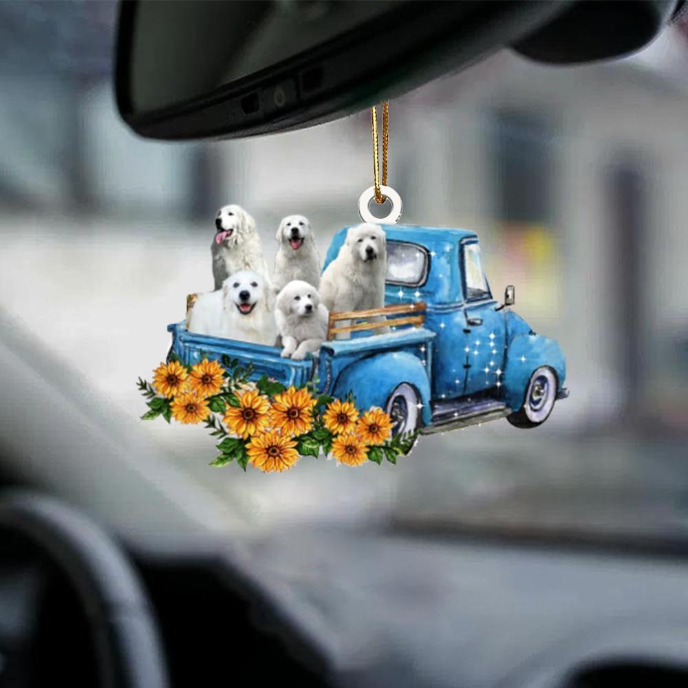Great Pyrenees -Take The Trip Classic- Two Sided Ornament - Best gifts your whole family