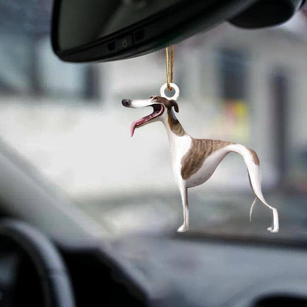 Greyhound-Look At Me-Two Sided Ornament - Best gifts your whole family