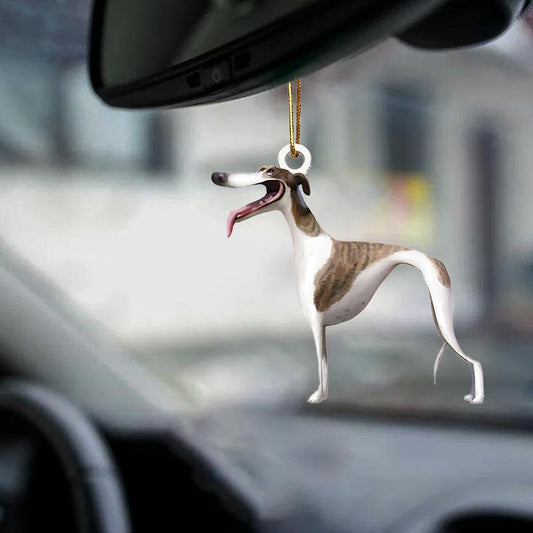 Greyhound-Look At Me-Two Sided Ornament - Best gifts your whole family