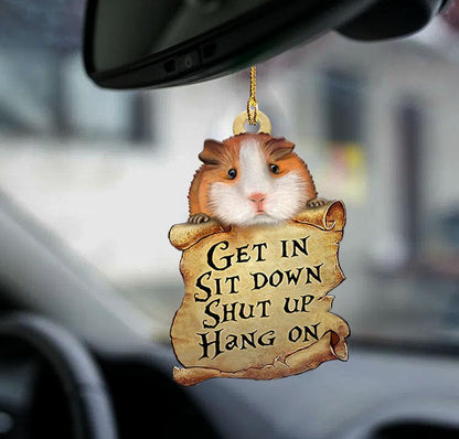 Guinea Pig Get In Guinea Pig Lover Two Sided Ornament - Best gifts your whole family
