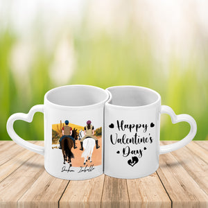 Going to the end of life together, a cowboy-style couple love gift, a meaningful gift for you and your lover