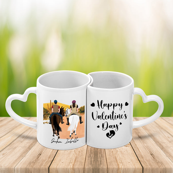 Going to the end of life together, a cowboy-style couple love gift, a meaningful gift for you and your lover