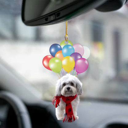 Havana Dog Fly With Bubbles Dog Hanging Ornament Dog Ornament Godmerc - Best gifts your whole family