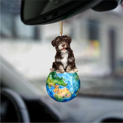 Havanese-Around My Dog-Two Sided Ornament - Best gifts your whole family
