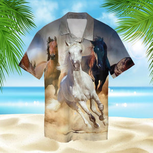 Horse Hawaiian Shirt | For Men & Women | Adult | HW4483