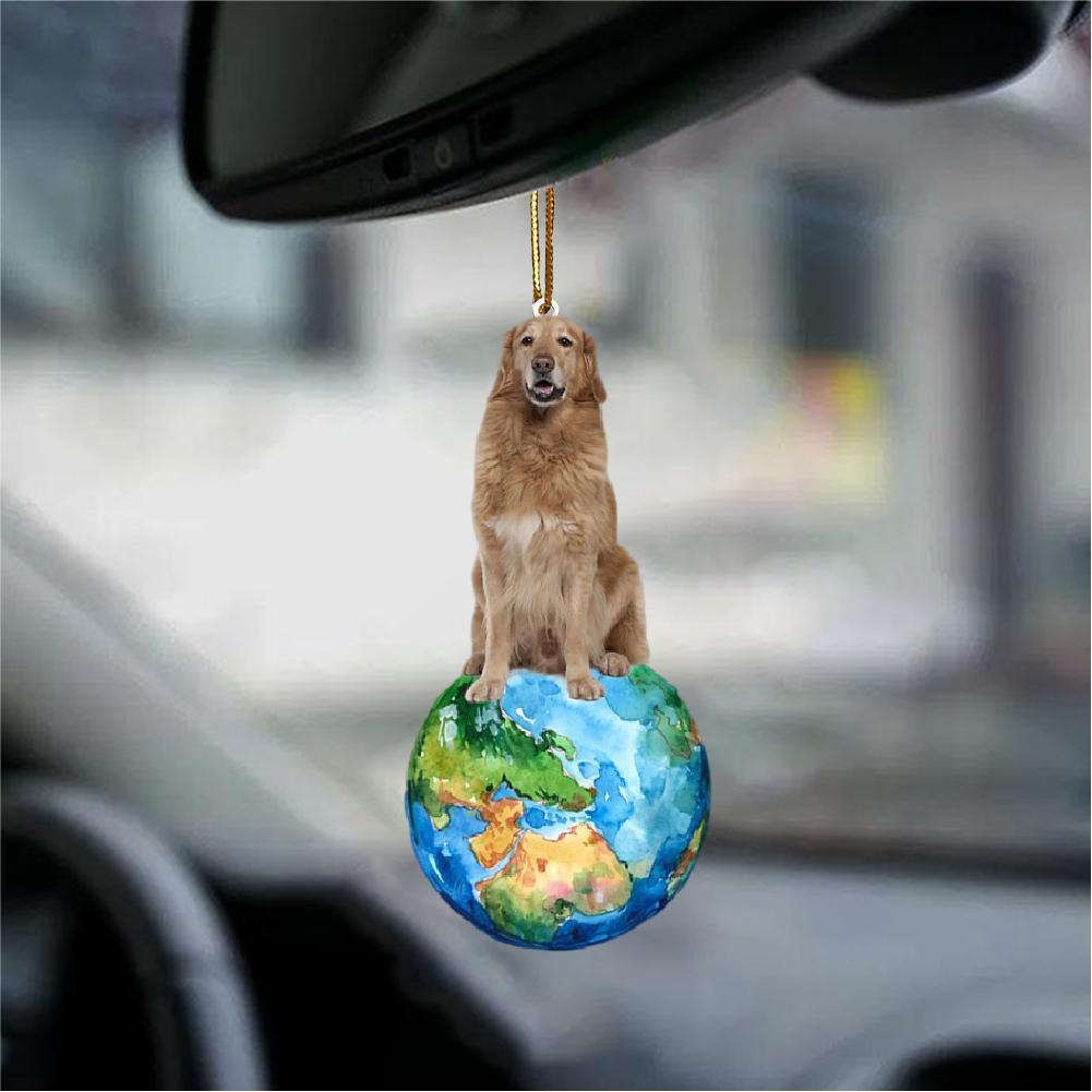Hovawart-Around My Dog-Two Sided Ornament - Best gifts your whole family