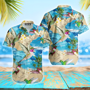 Hummingbird Hawaiian Shirt | For Men & Women | Adult | HW1117