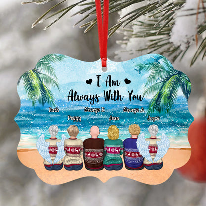 I Am Always With You Personalized Christmas Ornament - Best gifts your whole family