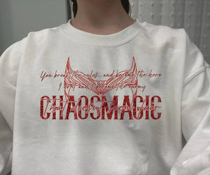 Wandavision Chaos Magic Sweatshirt Multiverse of Madness  Maximoff 1989 Sweatshirt