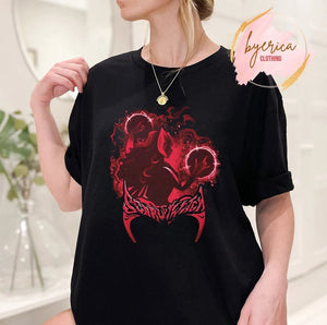 Scarlet Witch Multiverse of Madness T Shirt, Wanda Maximoff T Shirt, Wanda Vision T-Shirt