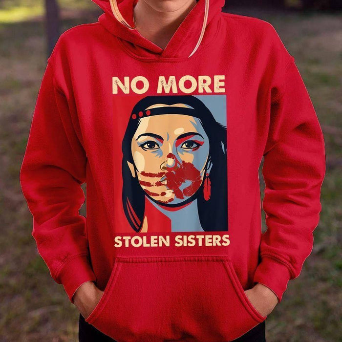 Native American Lady No More Stolen Sisters T-shirt, Native Soul Shirt, Indian American Pride Shirt, Gift For Her
