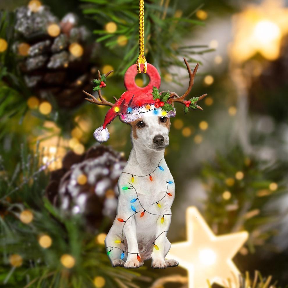 Jack Russell Christmas Shape Ornamentv - Best gifts your whole family