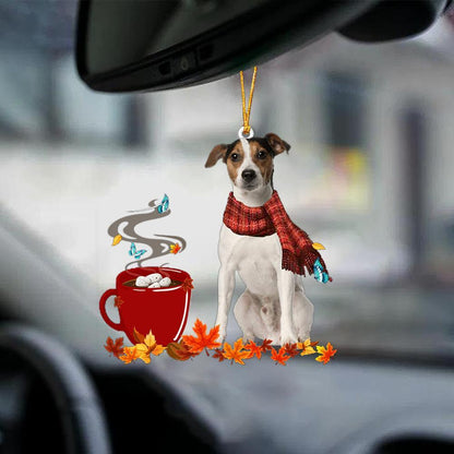 Jack Russell Terrier 1-Fall Chocolate-Two Sided Ornament - Best gifts your whole family