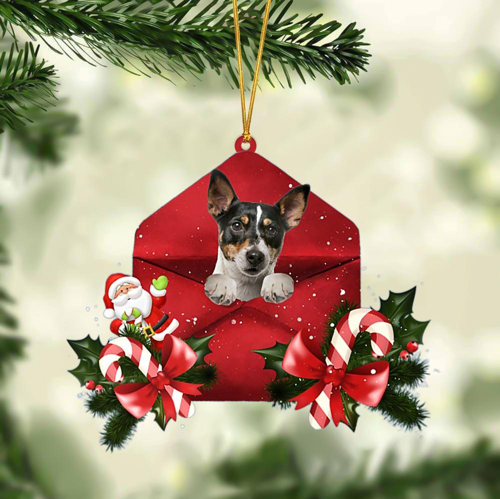 Jack Russell Terrier Christmas Letter Ornament Dog Christmas Decoration - Best gifts your whole family