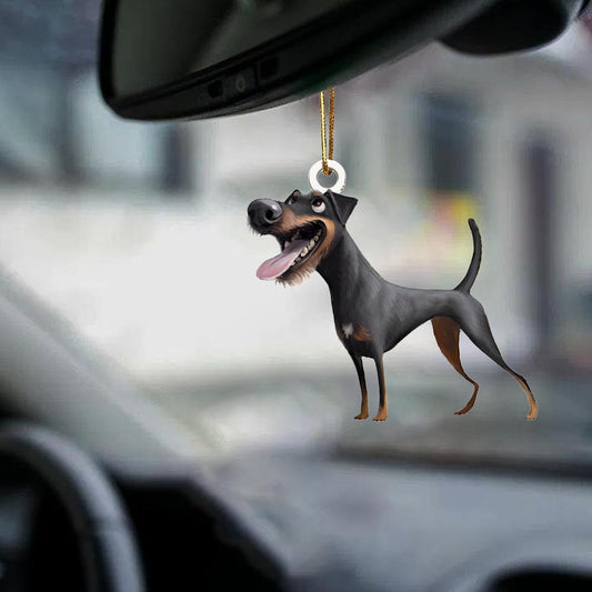 Jagdterrier-Look At Me-Two Sided Ornament - Best gifts your whole family